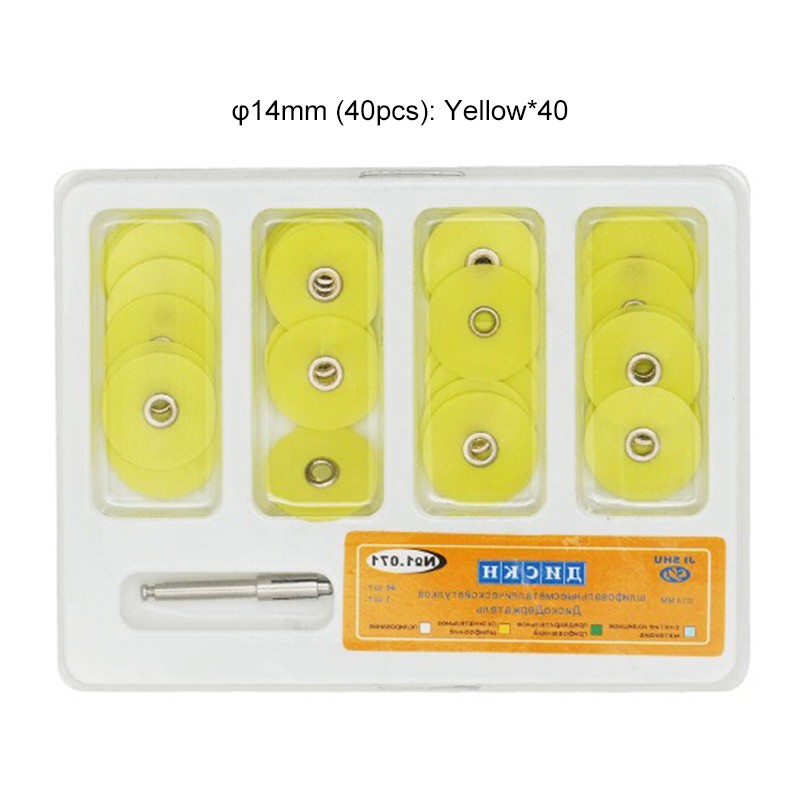 40Pcs Dental Polishing Discs Composite Polishing Discs Gross Dental Consumables