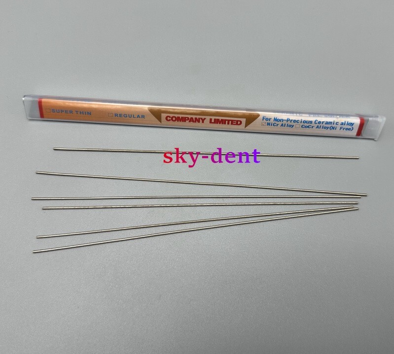 Dental High Temperature Welding Rod Nichrome for PFM Soldering Metal Wires Weld
