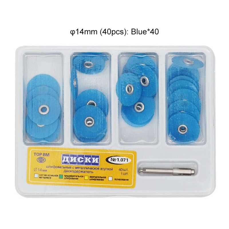40Pcs Dental Polishing Discs Composite Polishing Discs Gross Dental Consumables