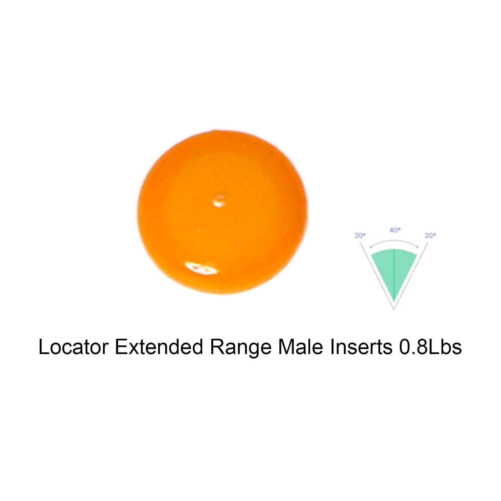 US Dental fit Zest Locator Extended Range Retention Male Cap Inserts 0.8Lbs Kit