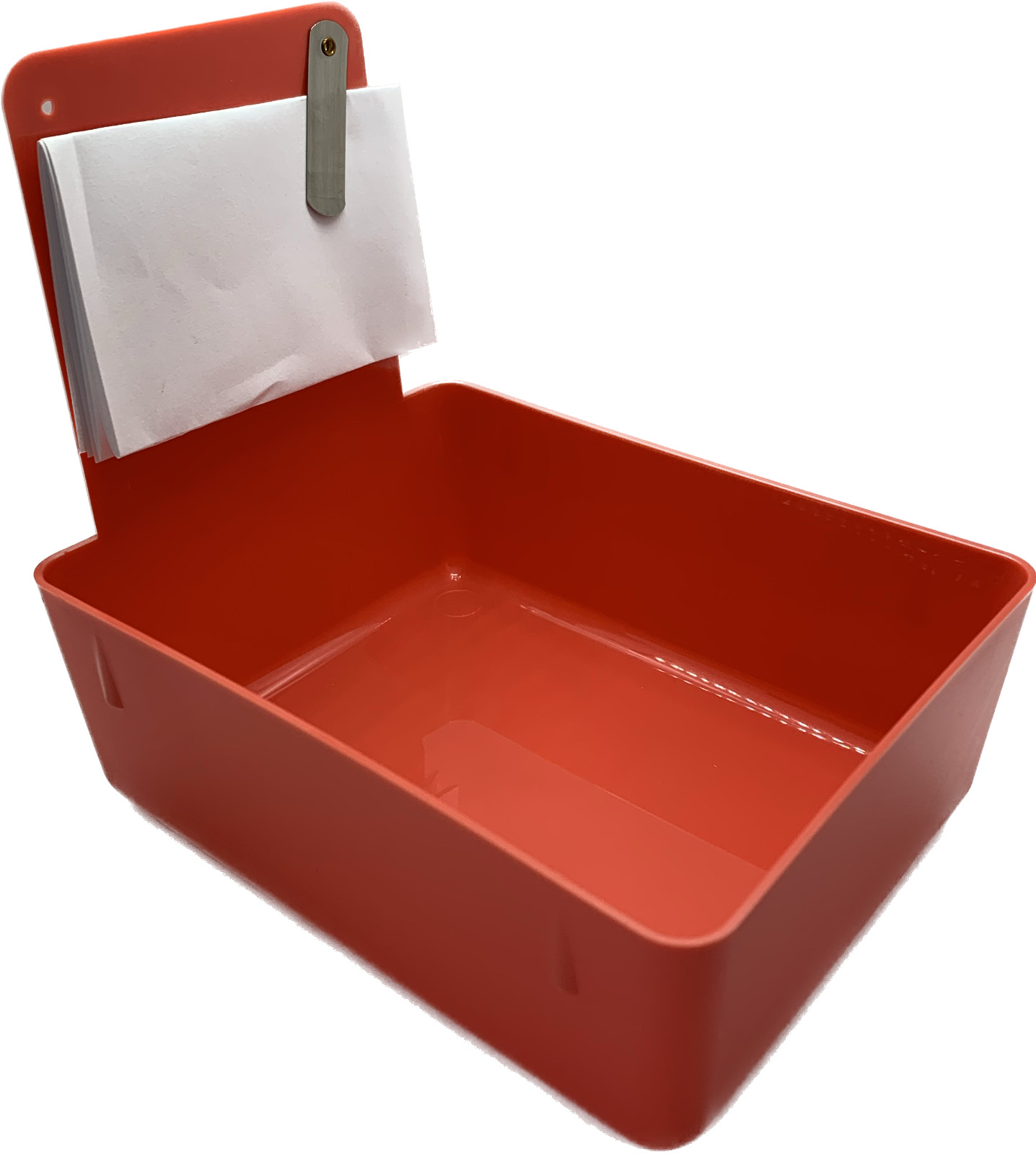 Dental Lab Pan Red 12/box High Quality Color Coded organization