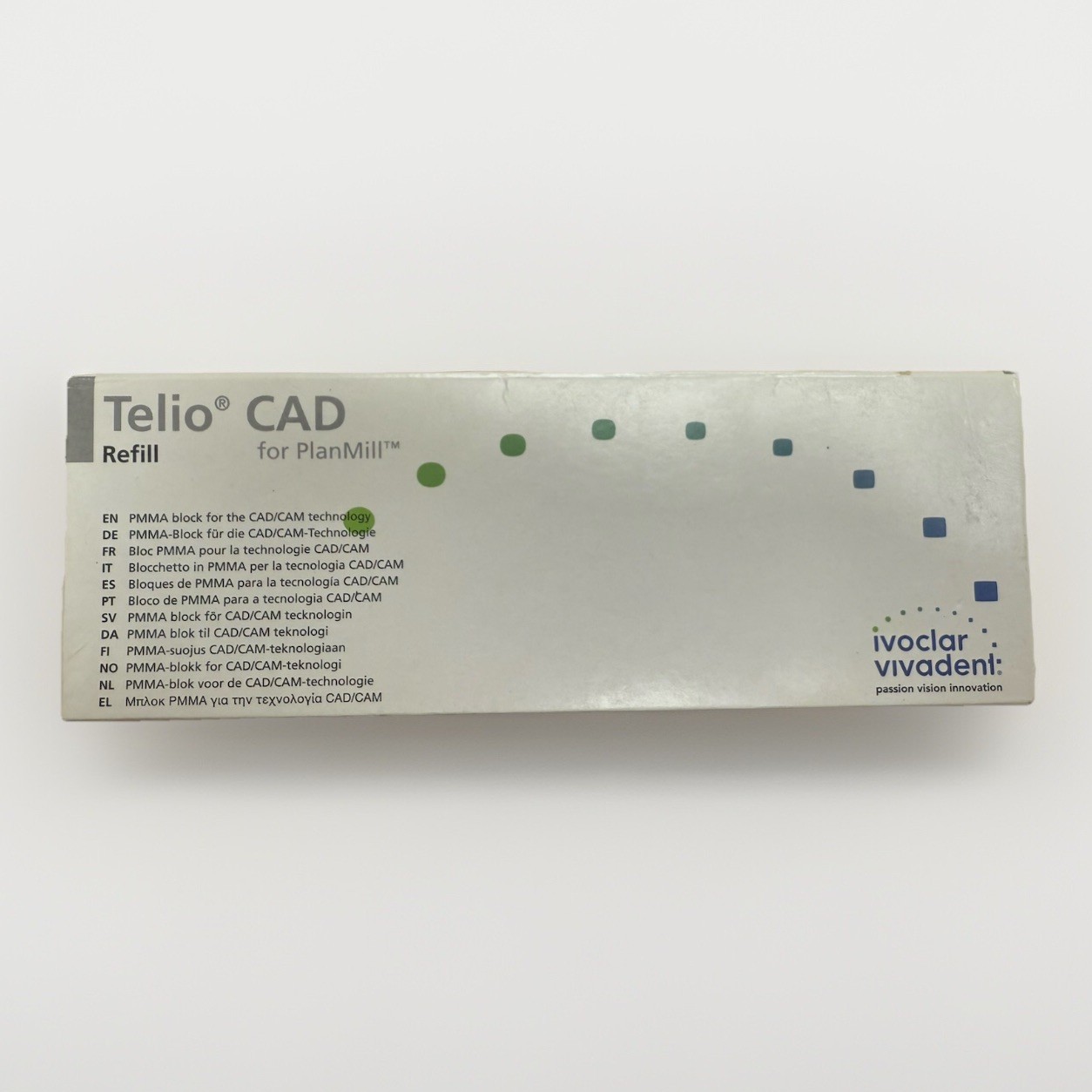 Ivoclar Telio CAD LT A2 – B40 L For Planmill – Per Block