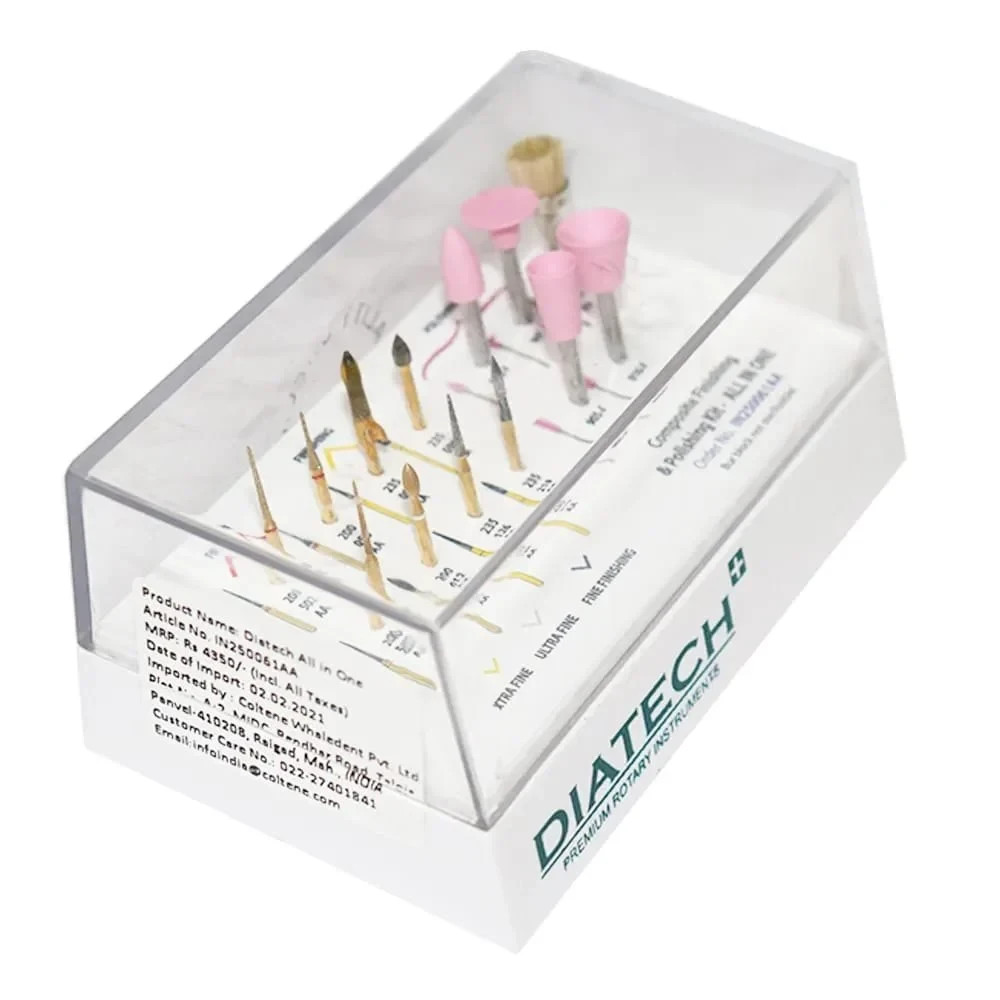 Coltene Dental DIATECH ALL IN ONE Composite Finishing & Polishing 13 pcs Kit
