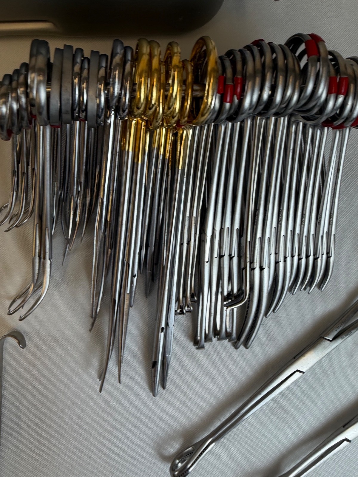 82 Piece V. Mueller ENT Instrument Tray w/ Genesis Sterilization Case