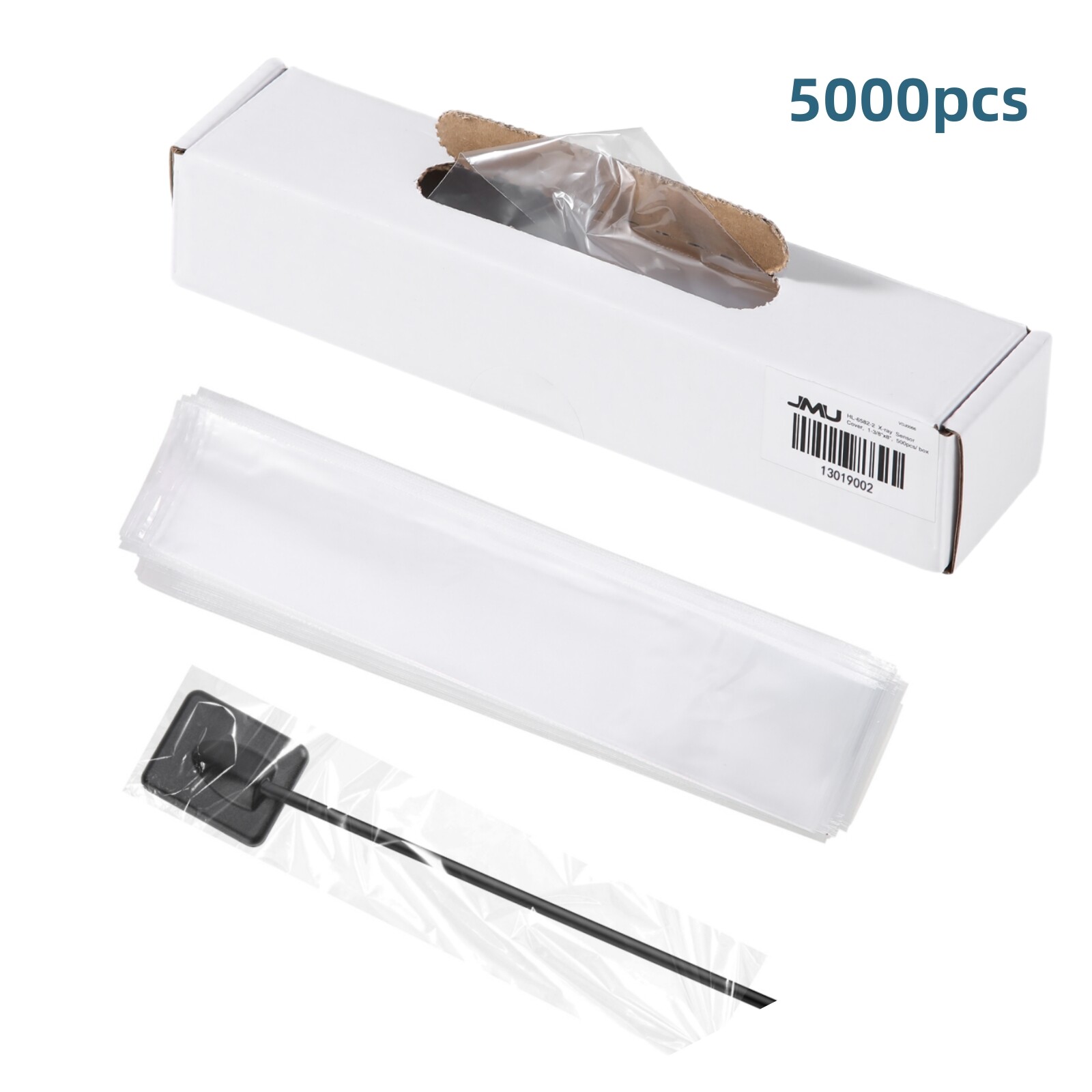 5000pcs JMU Dental Digital X-Ray Sensor Cover Sleeves 1-5/8″x8″ 1-3/8″x8″