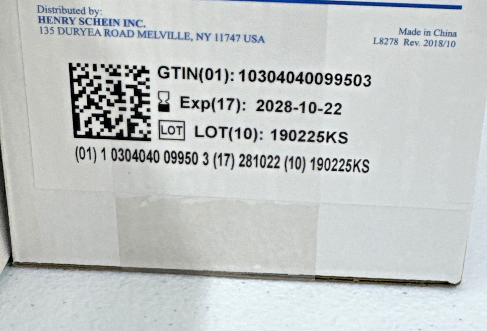 Henry Schein 570-0882 Connector Ports Case of 100