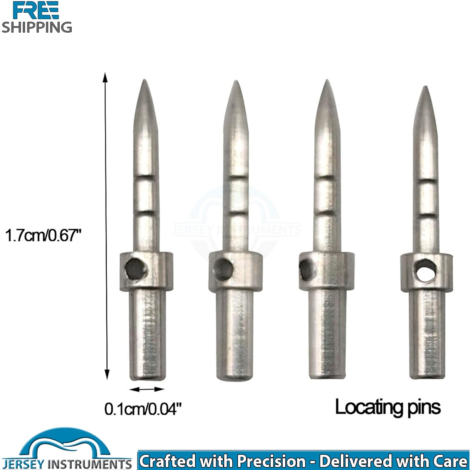 Dental Implant Locator Drilling Depth Measuring Locating Pin Guide Gauge S+L New