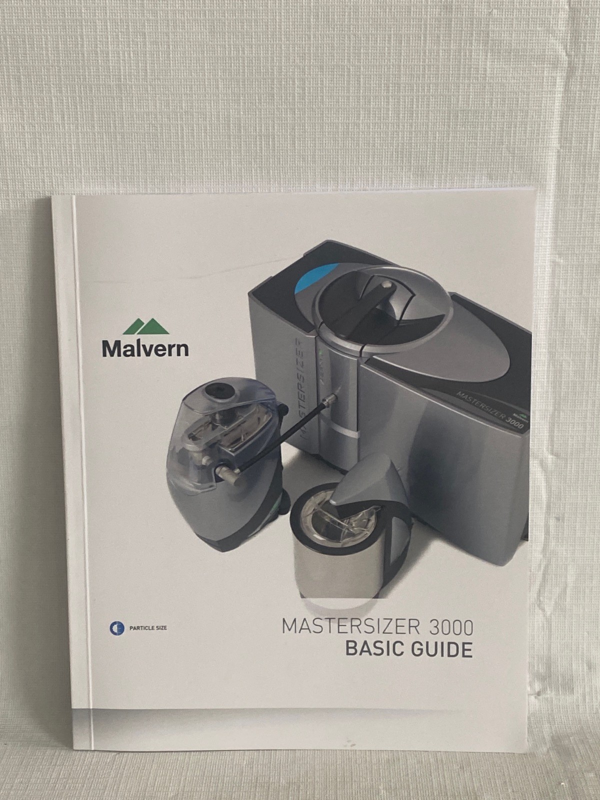 MALVERN Mastersizer 3000 Basic Guide Book Published 2017 Copyright 2014-2017
