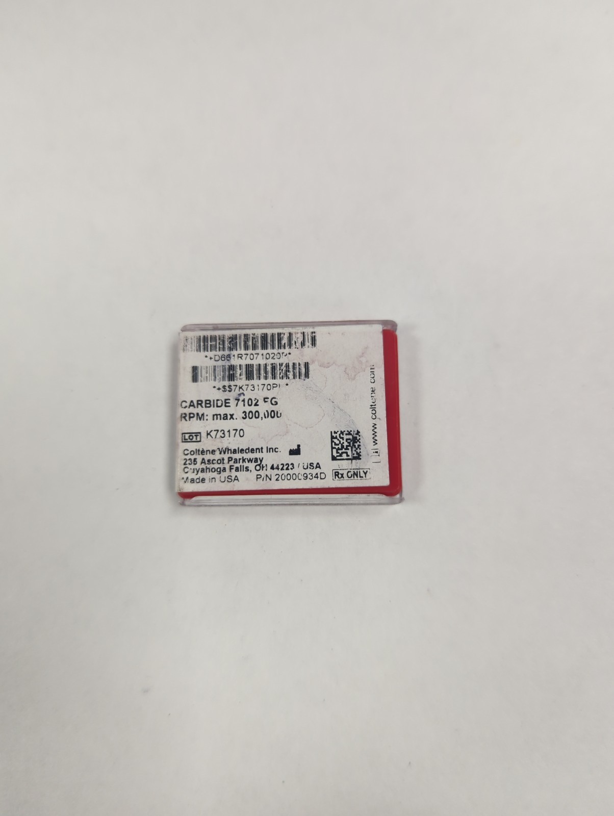 Alpen Carbide Instruments #R707102 Bur- 1 Pk of 5 Burs