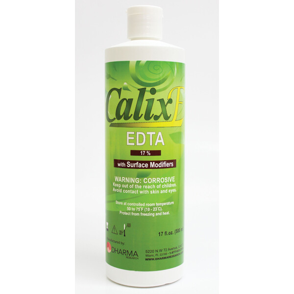 Calix-E EDTA 17% 6×17 FL Oz 500mL Solution with Surface Modifiers Made in USA