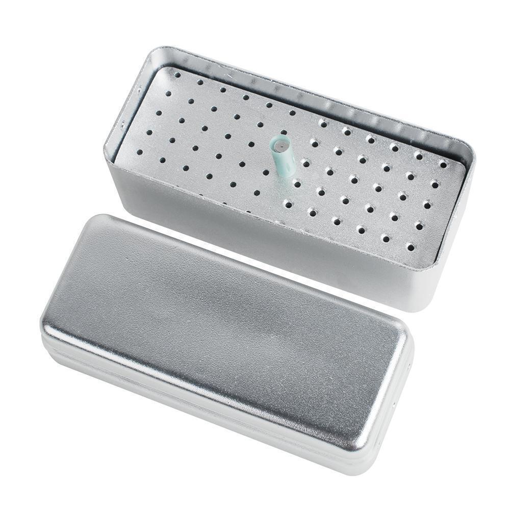 Dental 72 Holes Endo Endodontic Files Box Autoclavable Case Holder Disinfection