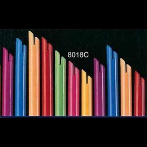 Plasdent Plastic HVE Tips 100/Pk. Neon Colors, Vented