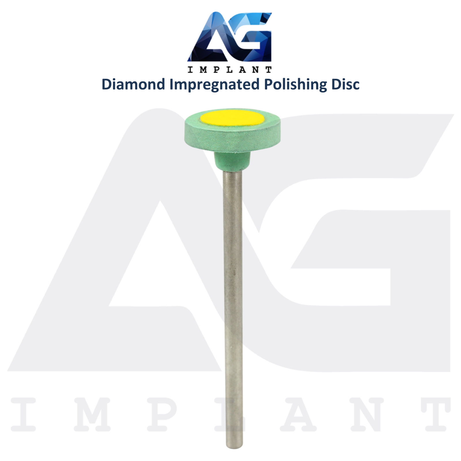Diamond Impregnated Polishing Disc 11x2mm Smooth Contour Dental Restorations