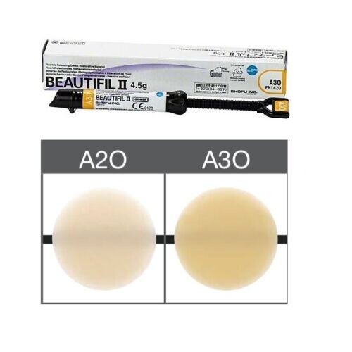 Shofu BEAUTIFIL 2 Fluoride Releasing Restorative Composite 4.5gm – OPAQUE SHADES