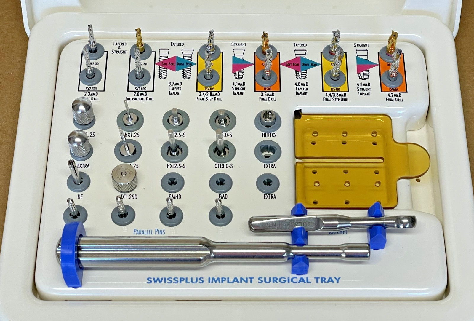 Sulzer Medica Swissplus Surgical Kit, Excellent, Pictured Items Only