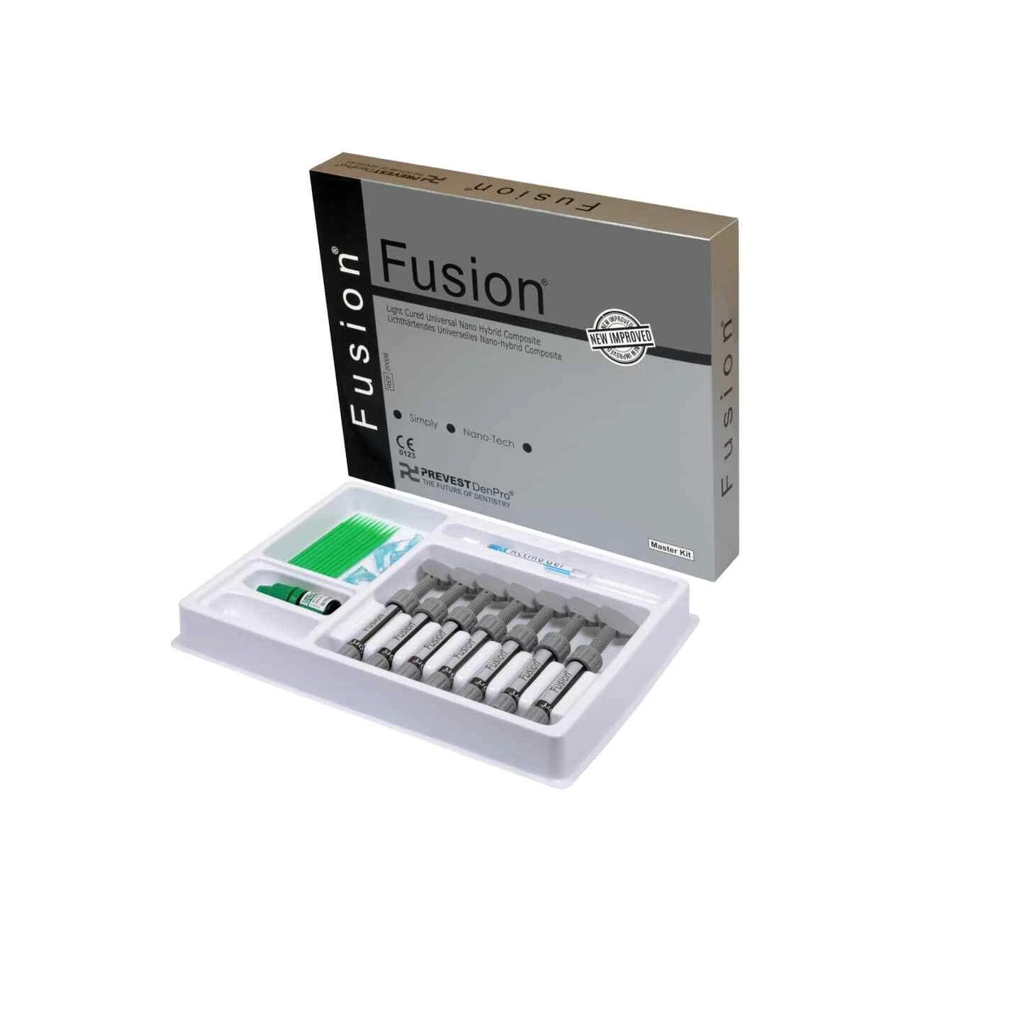 Prevest DenPro Fusion Universal Kit Dental Nano Resin Composite Kit 7x4gm