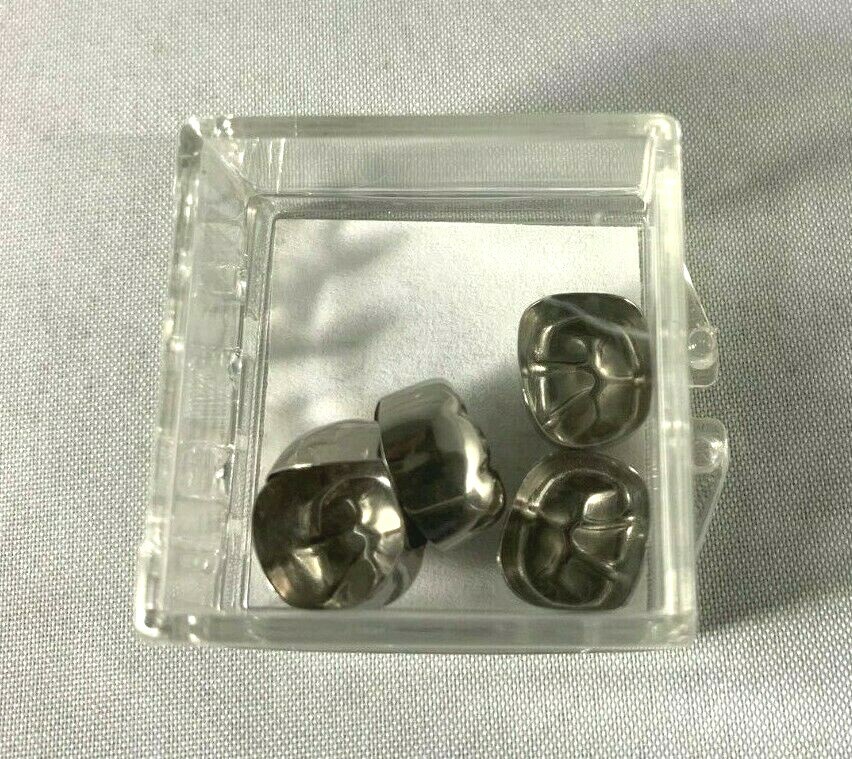 DSC Dental 2nd Permanent Molar Stainless Steel 5/Pk All sizes USA