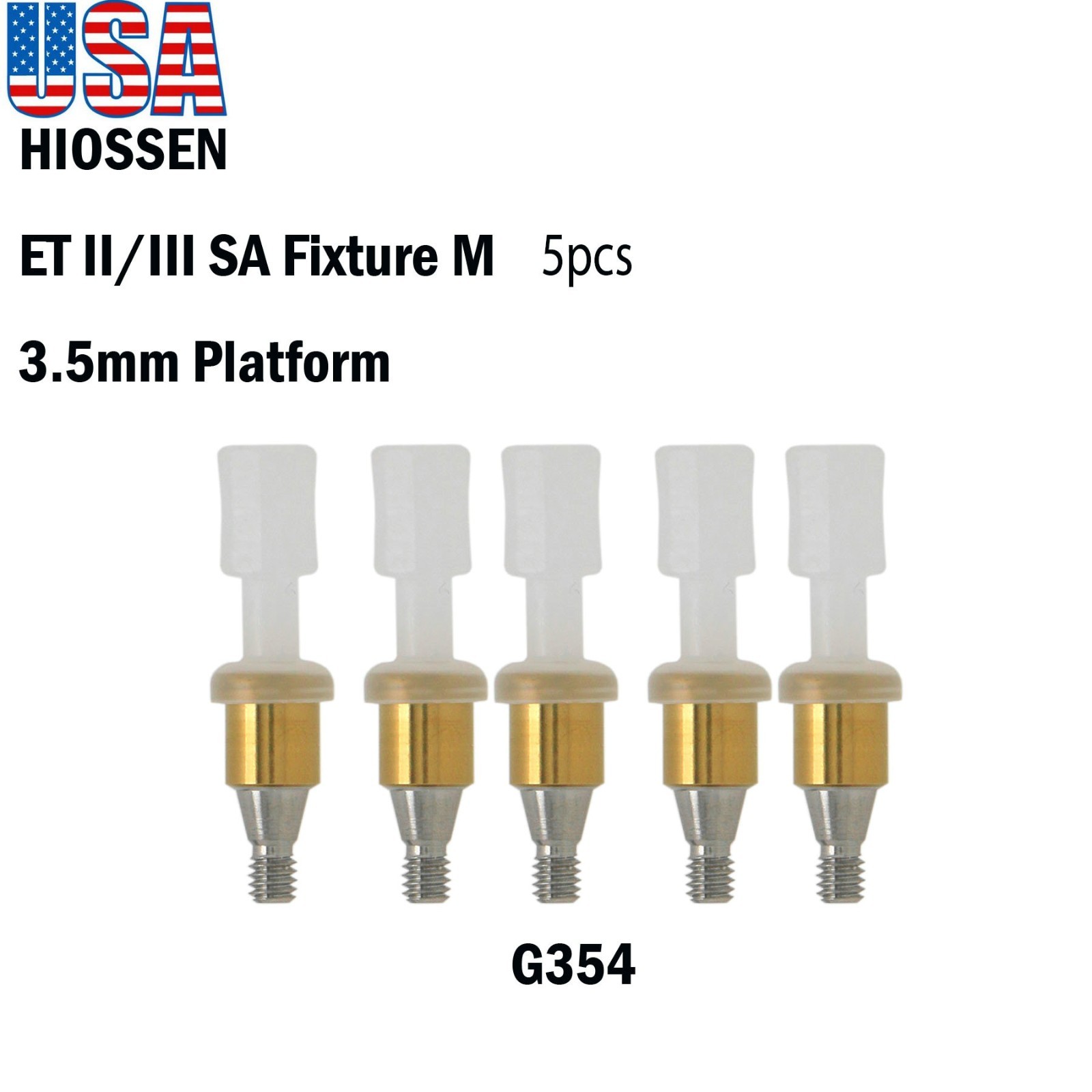 US Osstem HIOSSEN ET Mini Locator Overdenture Abutments Locator Male Cap Tools