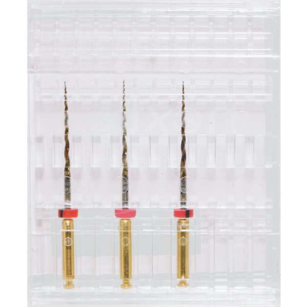 Next Gold Endodontic File 25mm #25-0.06 (Medium) 3/Pk.