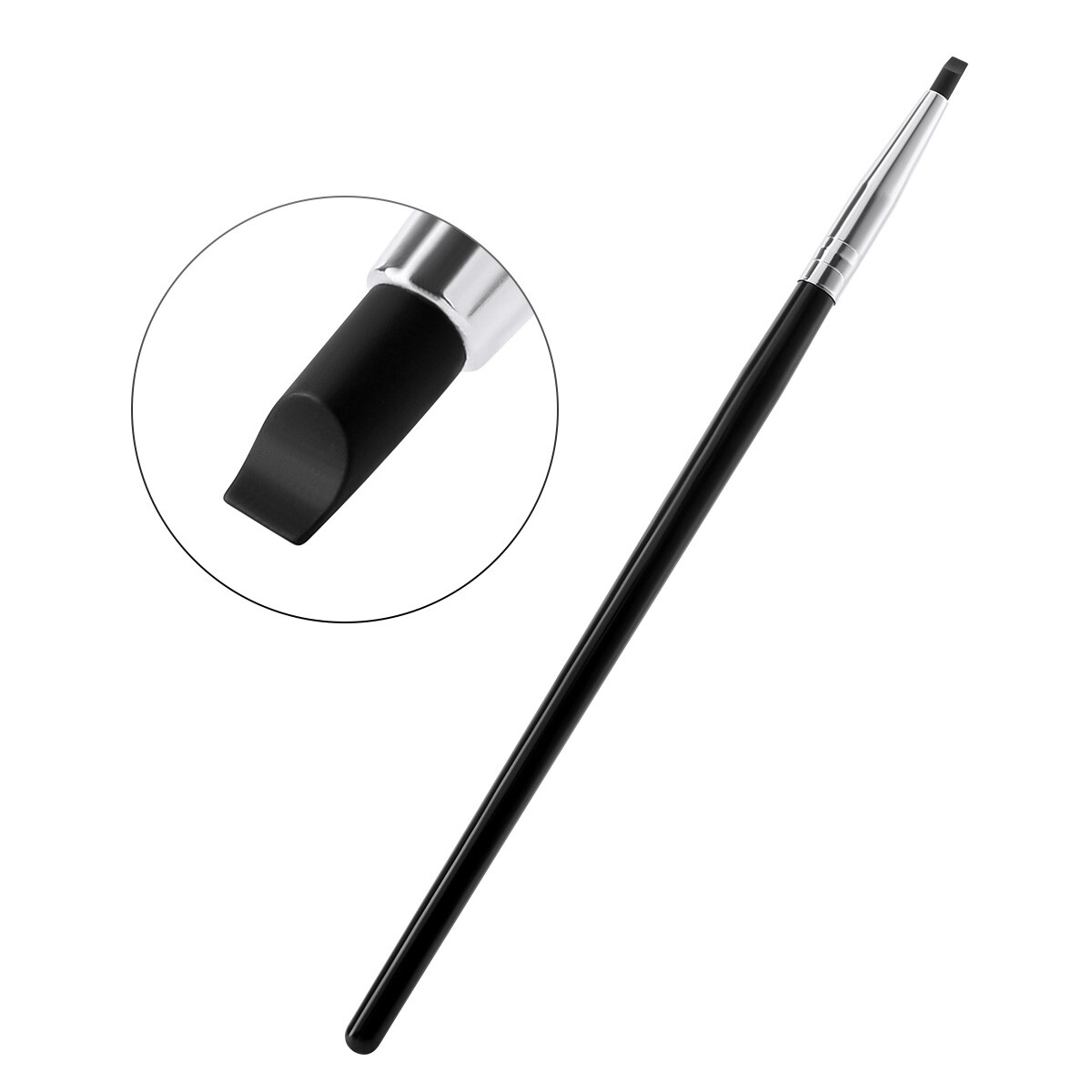 5 Pcs/Kit Dental Composite Silicone Brush Pen Resin Veneer Cement Porcelain Nib