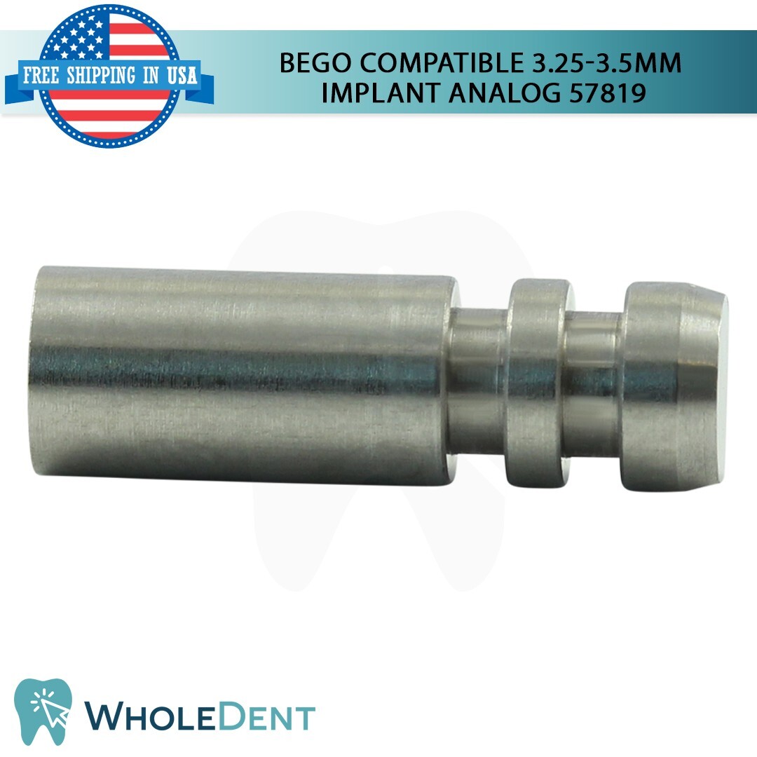 10x Fixture Analog Bego® Compatible Ø3.75mm Dental Impression 57819
