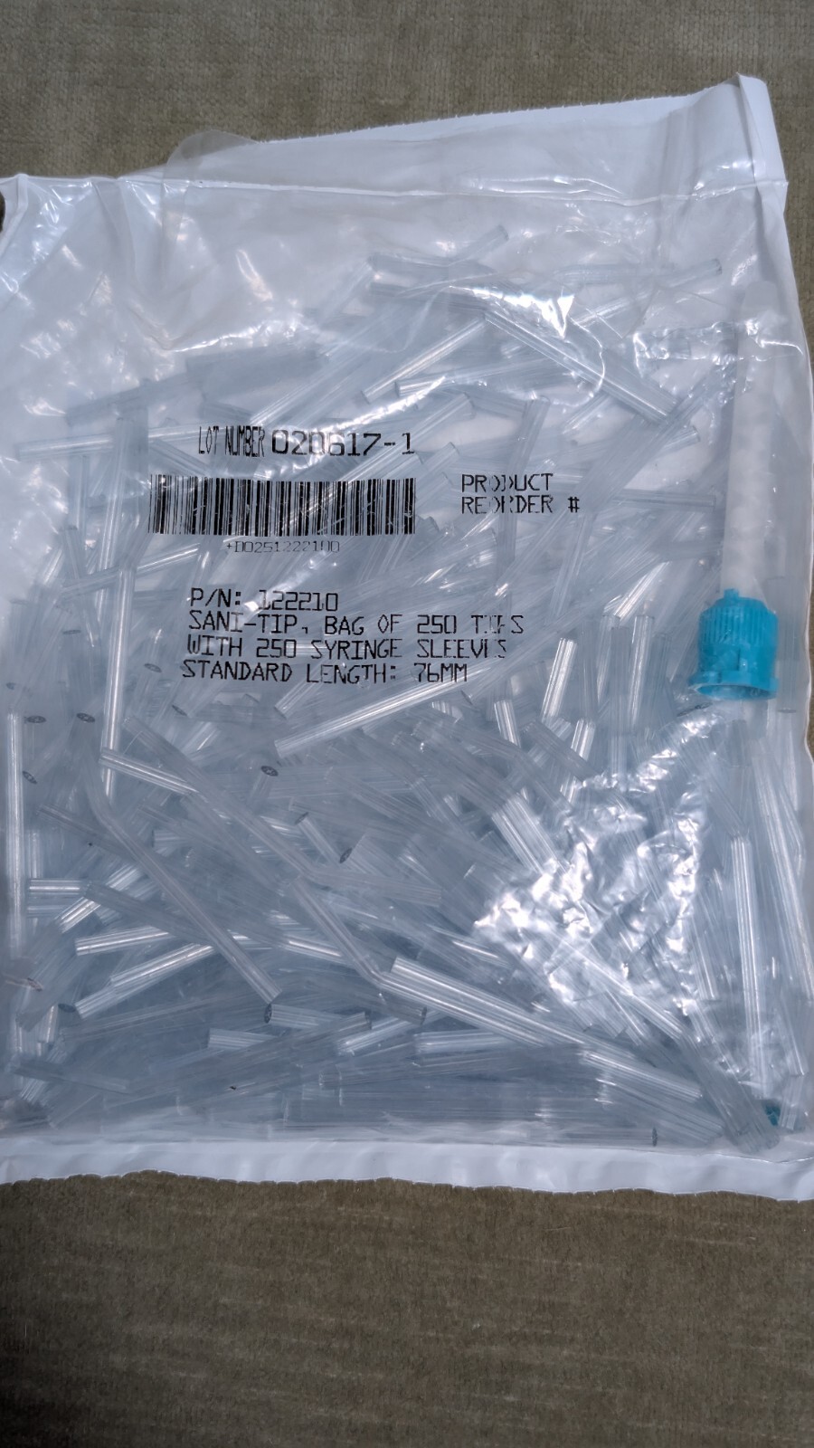 Lot of Dental Tips: Brush Micro Sani-Tip Gel Dispensing Disposable and more