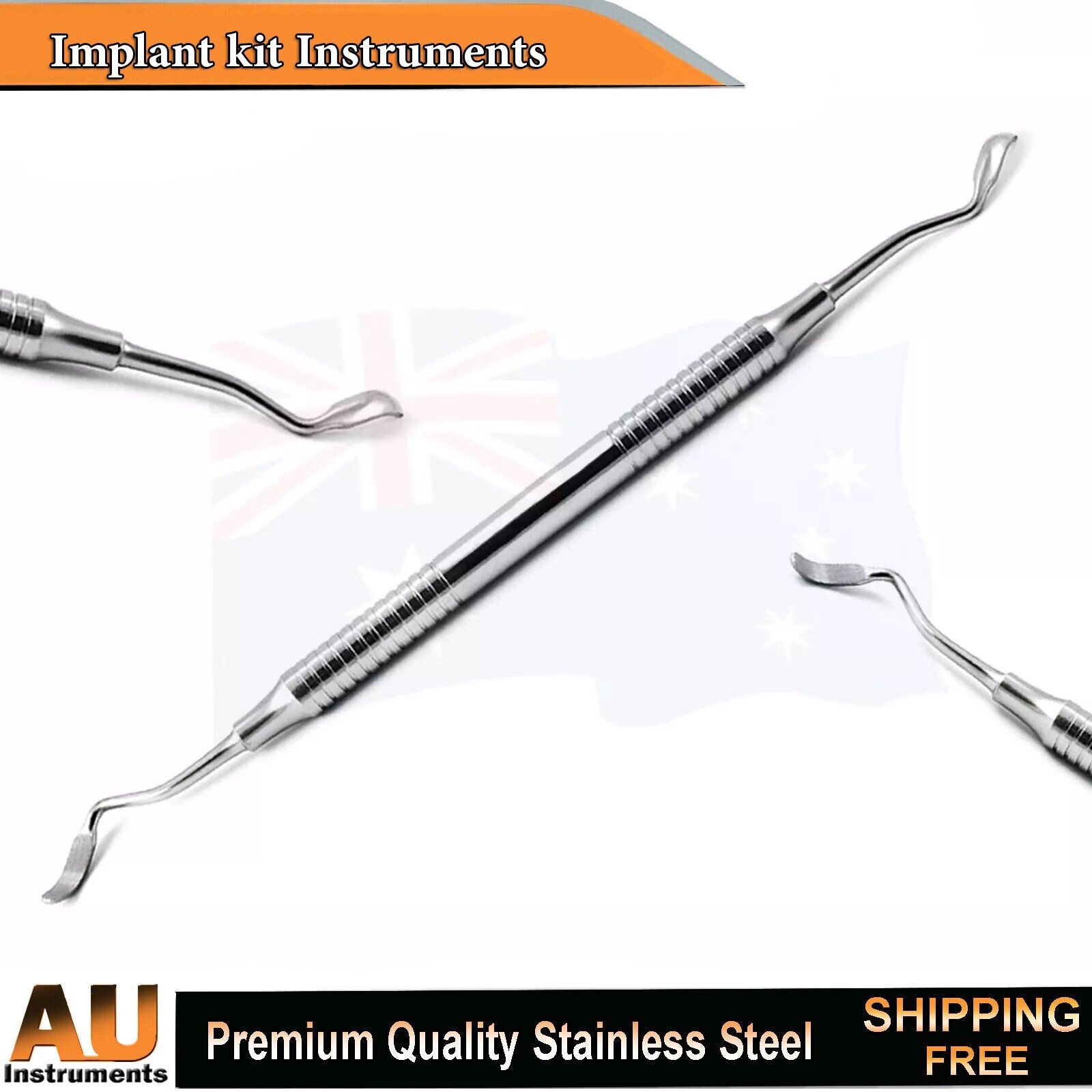 Dental Implant Bone Grafting Instruments Kit Palti Bone Graft Scoop Compactor CE