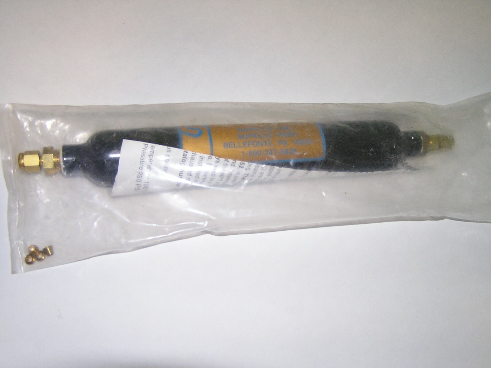 Supelco HC 2-2445 Supelpure HC ⅛” Contains charcoal — New —