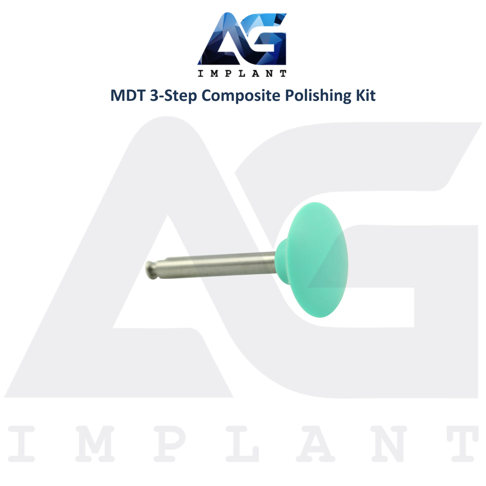 MDT 3-Step Composite Polishing Kit Silicone High-Gloss Finish Dental Restoration