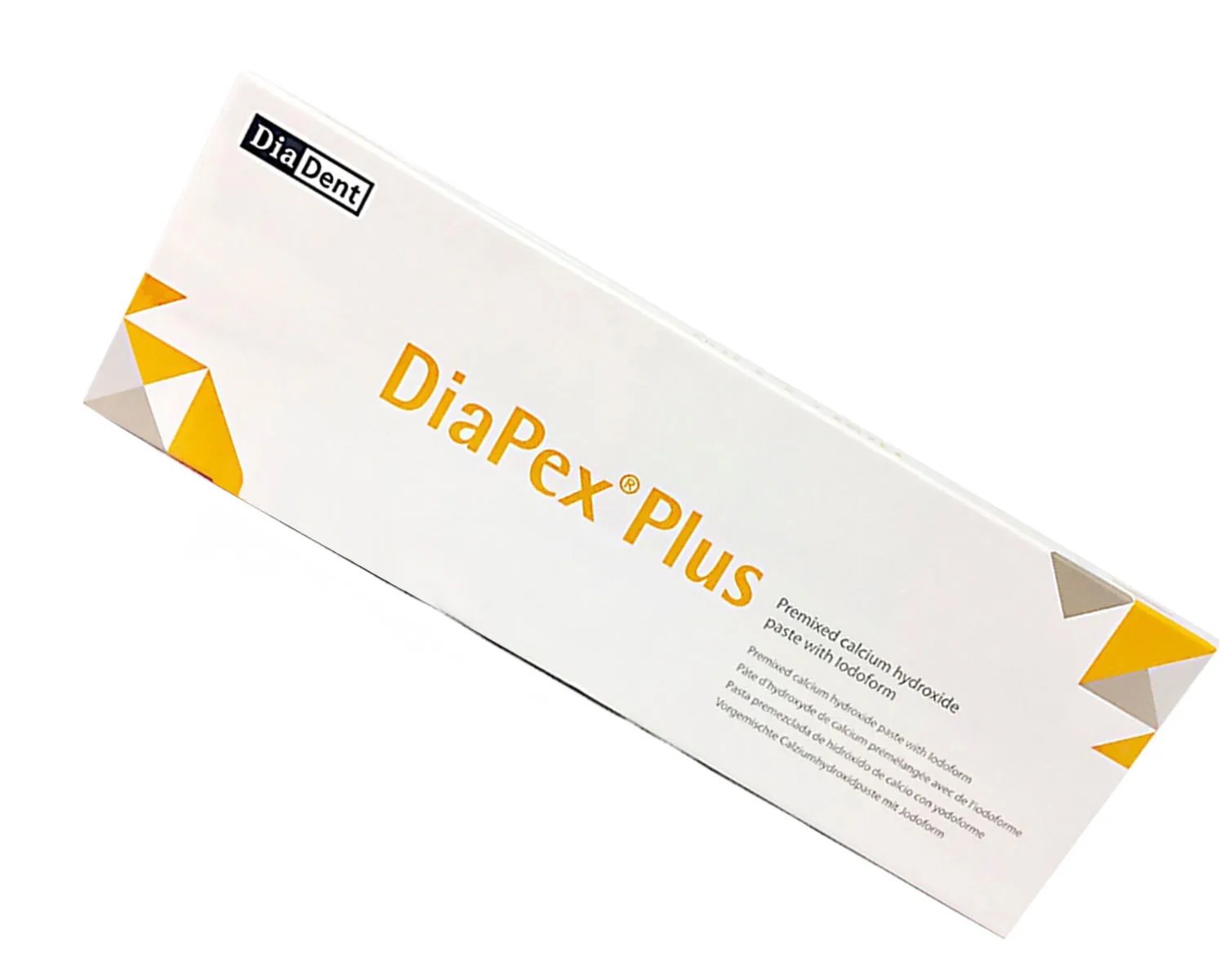 10 Pack of DiaDent Diapex Plus Pemixed Calcium Hydroxide Paste With Iodoform
