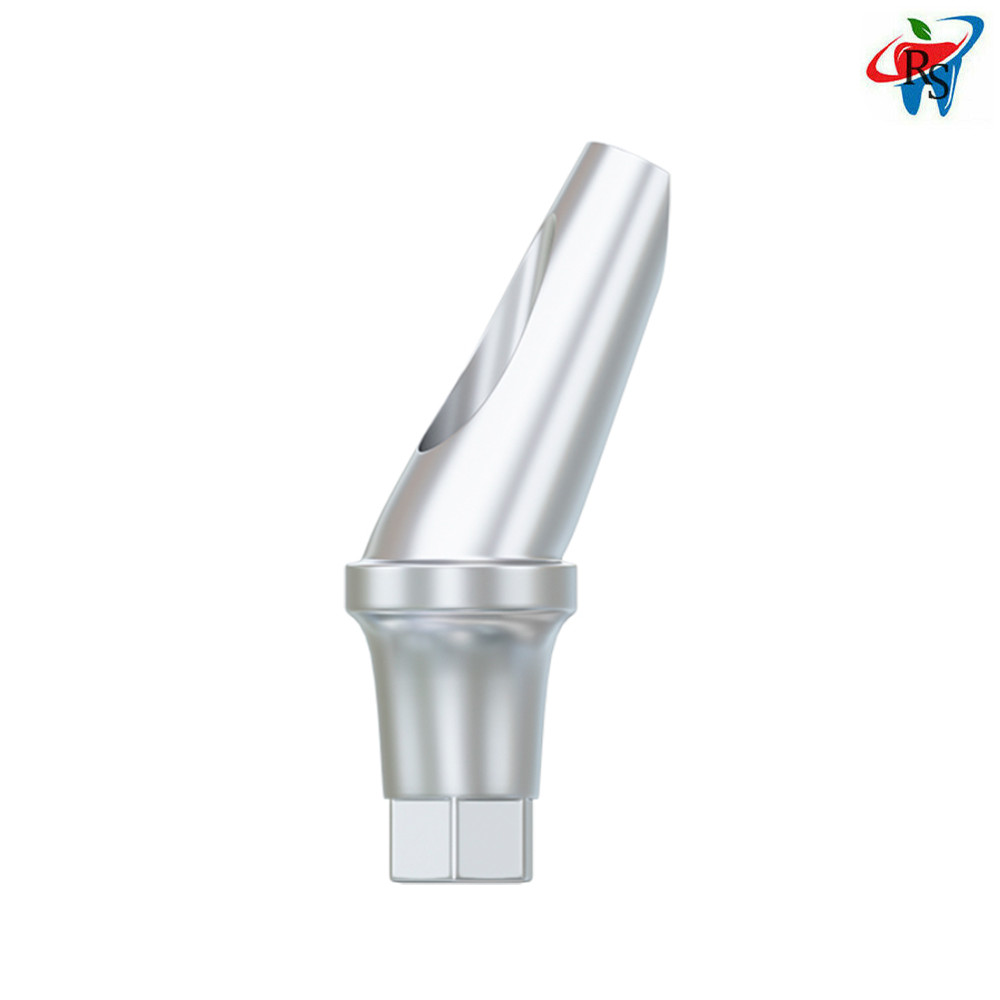 5pcs Prosthetic Anguled Abutment 25° RP 2.5mm Oss tem TS Compatible Dental Lab