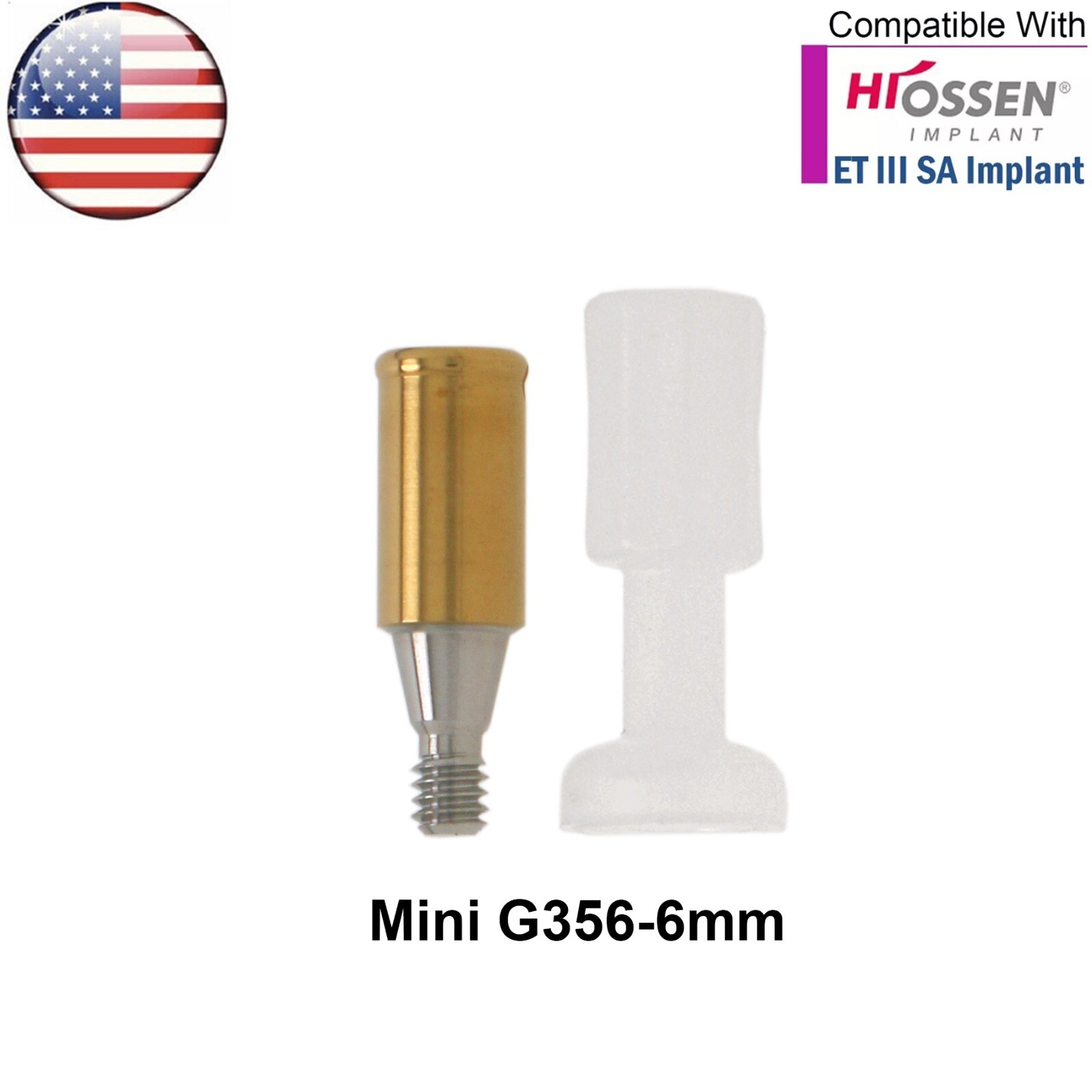 US Dental Locator Abutment for Hiossen ET III SA Fixture Mini/Regular Platform