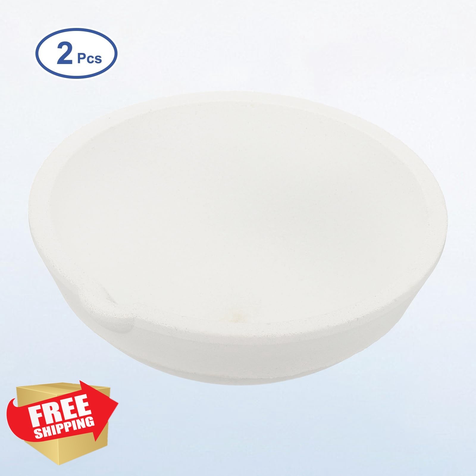 HARFINGTON 2pc 5000g ceramic crucible