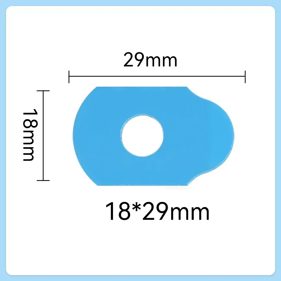 1000 pcs High Quality Lens Masking Pad Optical Adhesive Stickers