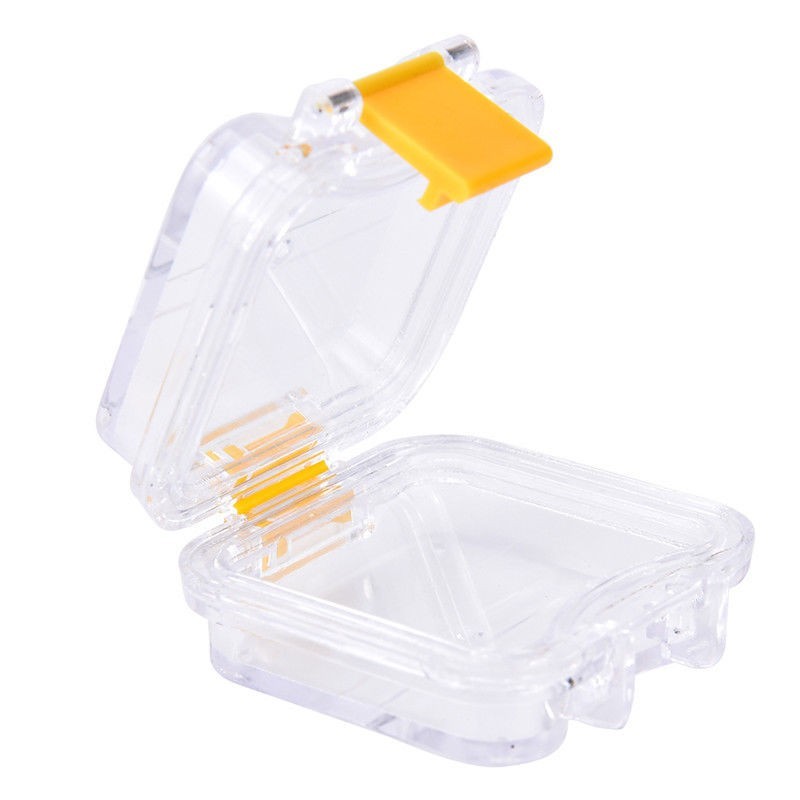 10 Pcs Dental Teeth Small Storage Crown-keeping Box With Membrane Flexible Film