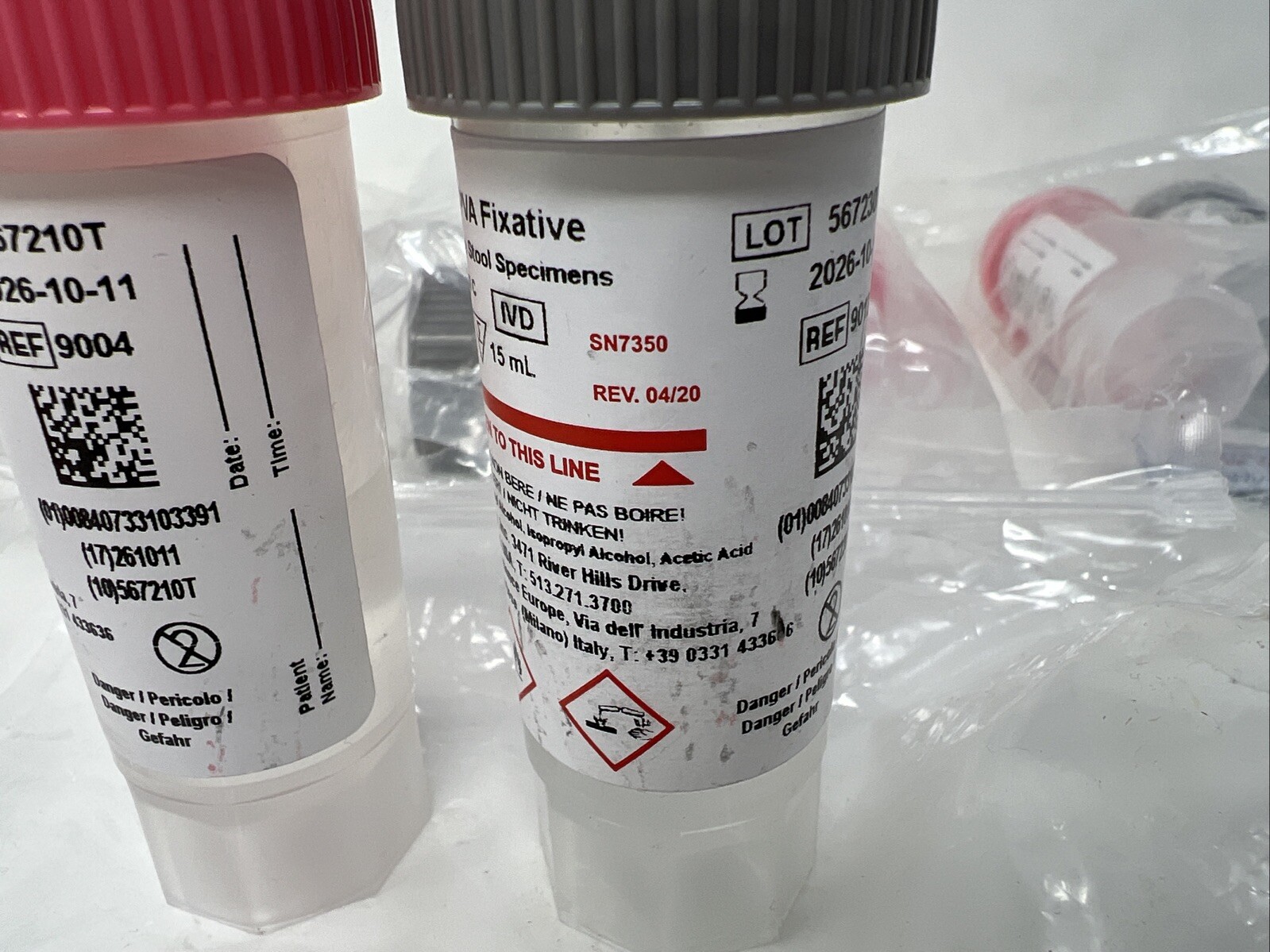 Meridian Diagnostics PARA-PAK ZN-PVA/FORMALIN, PK10 301012, Case of 10