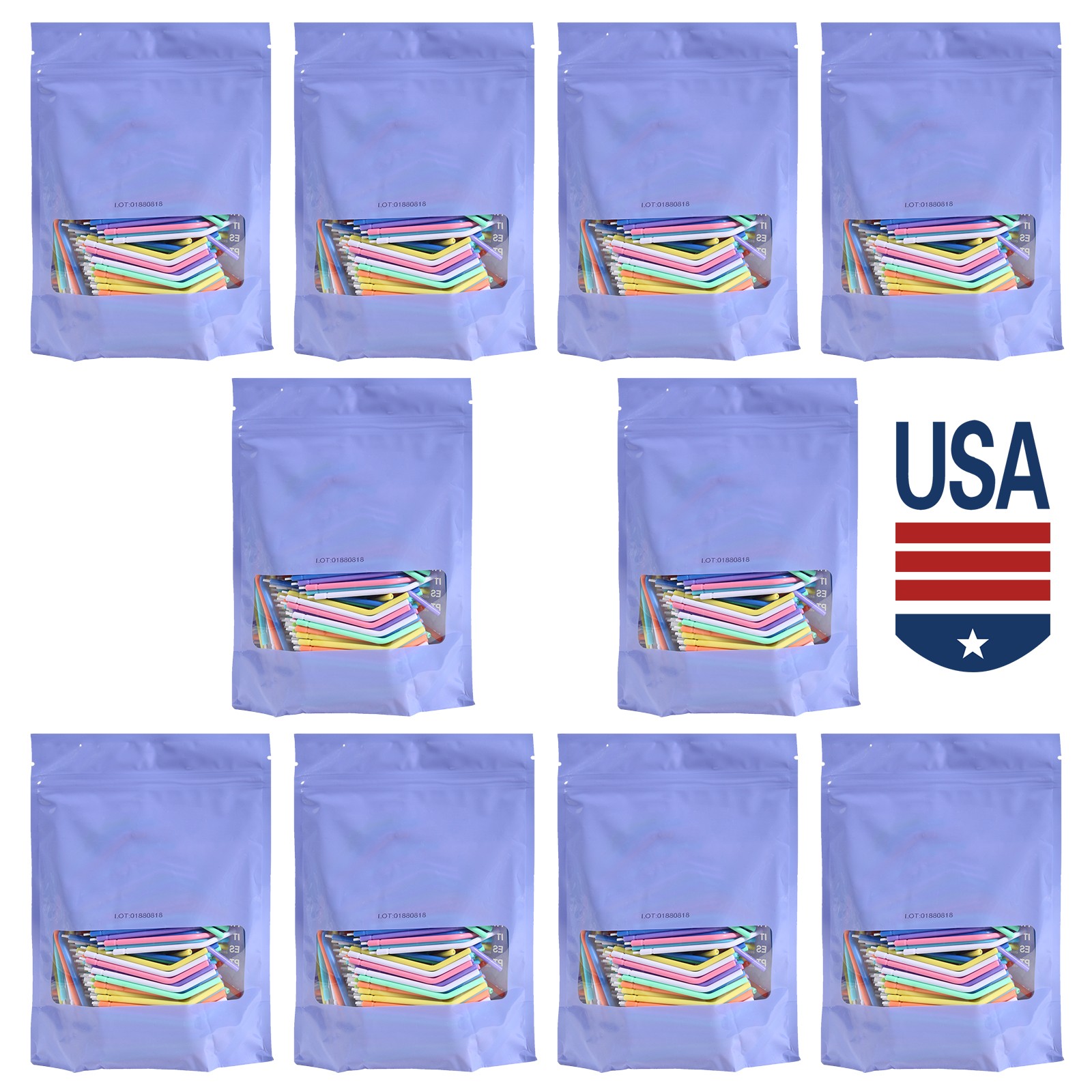 10 packs Dental 3 Way Air Water Syringe Disposable Spray Tips Triple Nozzle Tube