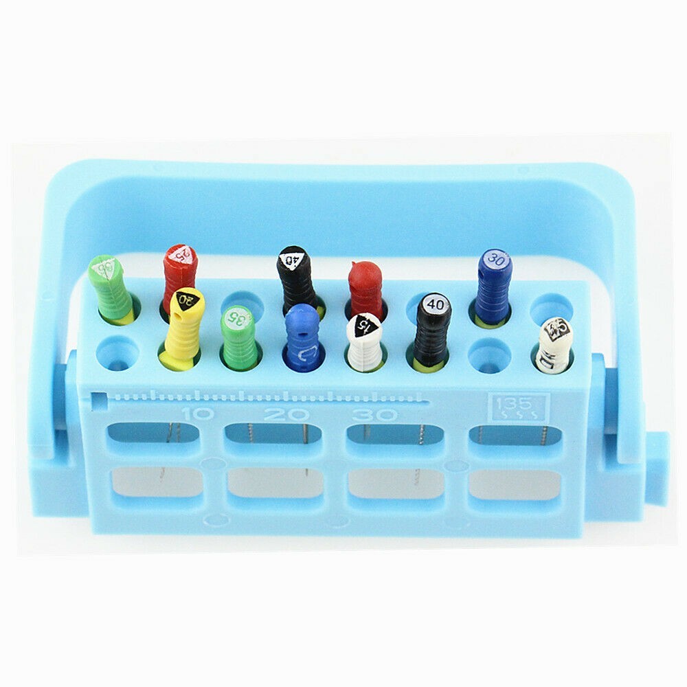Dental ENDODONTIC Files Holder Ruler Root Canal Autoclavable Block Organizer