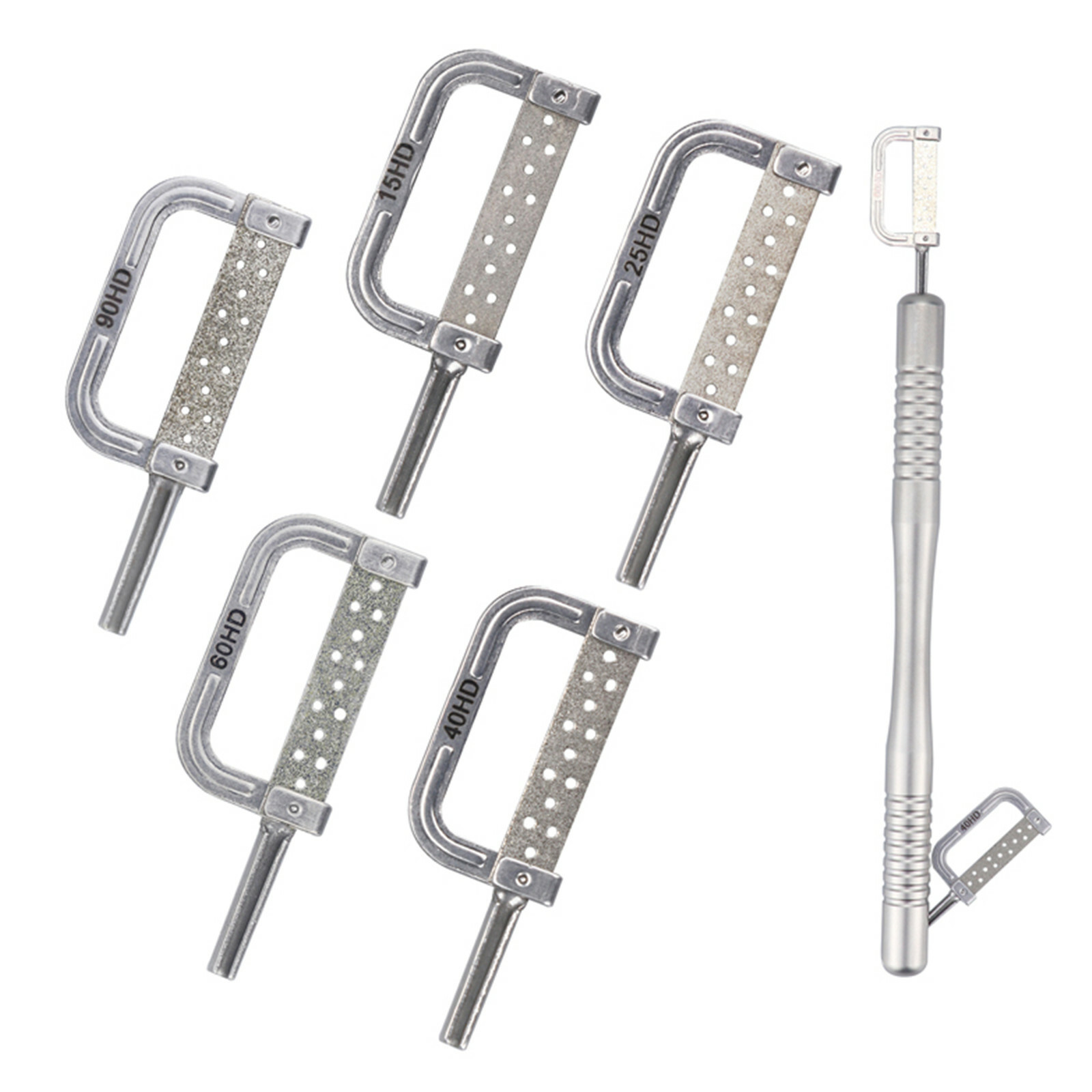 Dental Interproximal Enamel 4:1 Reduction IPR System Orthodontic Stripping Kit