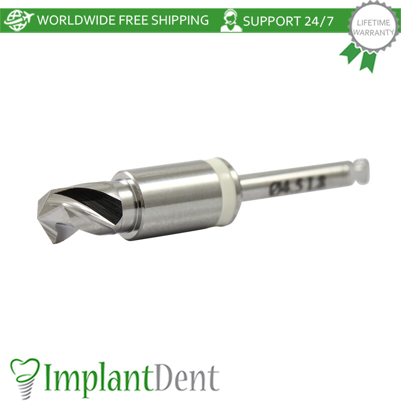 1x Dental Integral Stopper Drill 4.5mm Stainless Steel Dentistry Tool