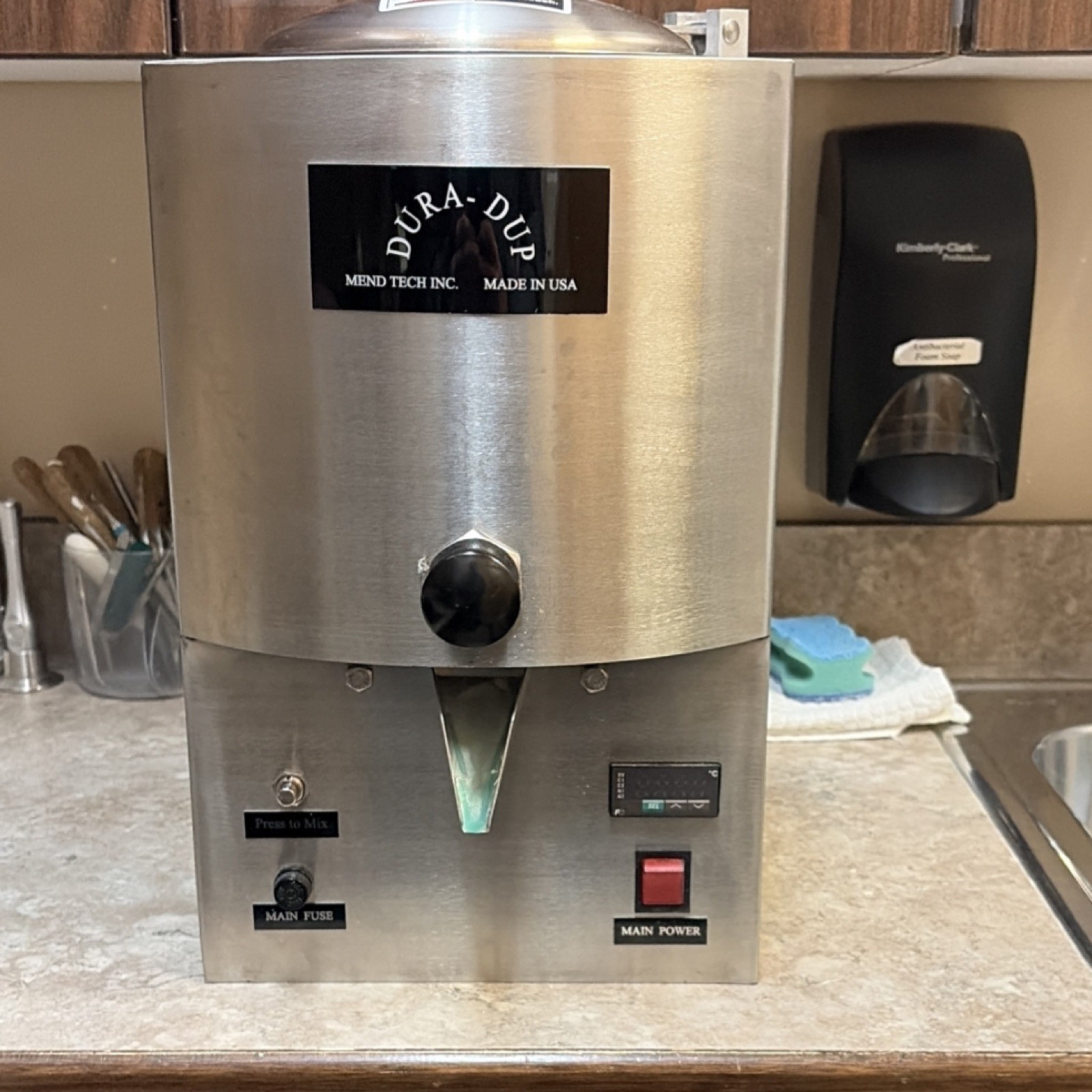 Mend Tech Inc. Dura-Dup Agar Duplicator 1 gallon Dental Lab Equipment