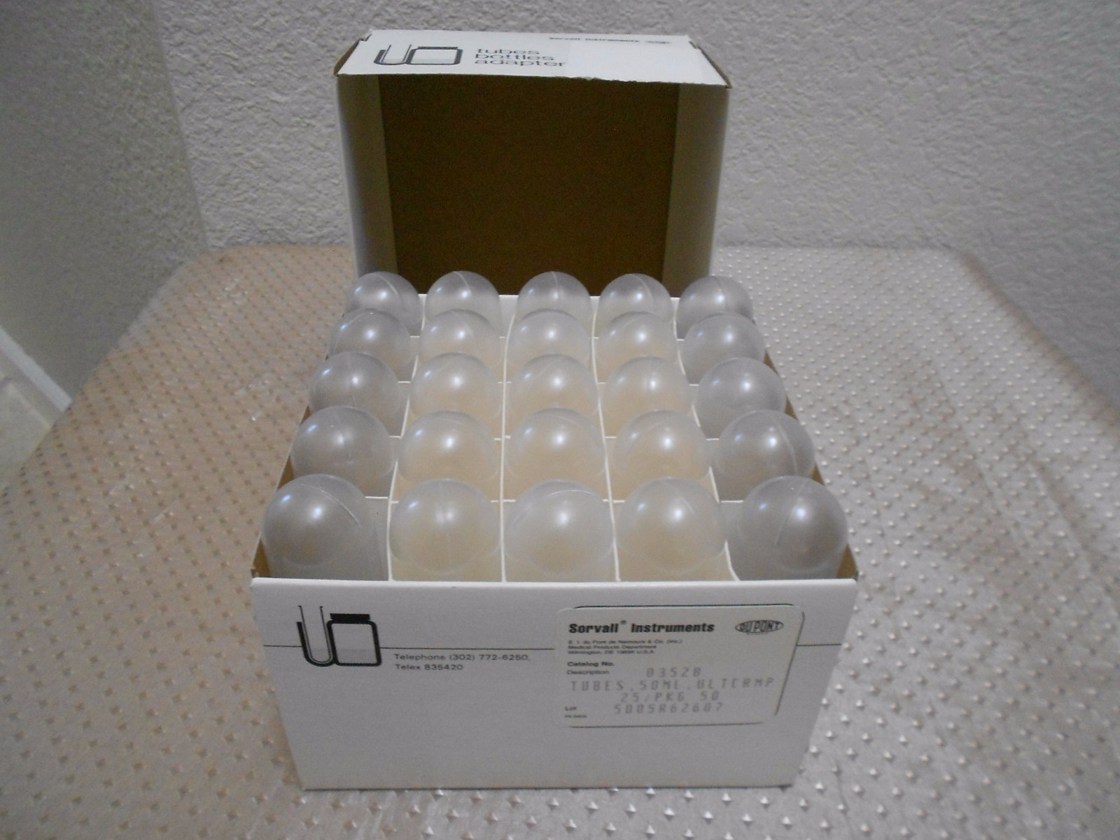 New Sorvall 50mL Ultracrimp Tube 03528 (25/pkg) for Rotor SS-34, SA-600, F-28/50