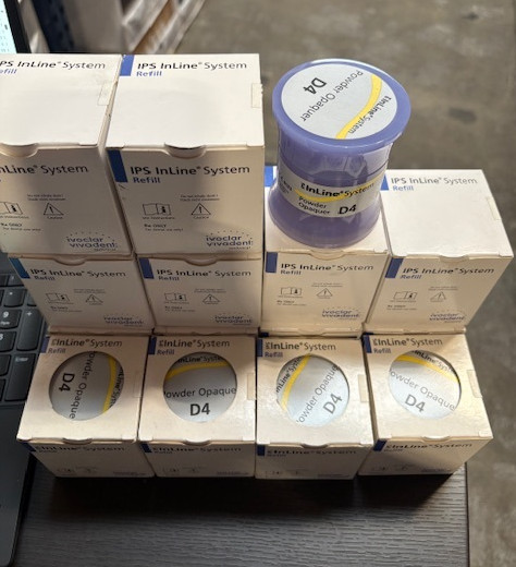 Ivoclar Vivadent IPS InLine System Opaquer D4 Refill 80g Powder 649203