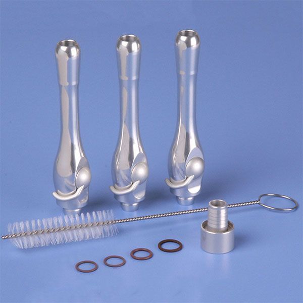 DCI Premium Universal Extended HVE Valve Kit – Solid Metal Lever