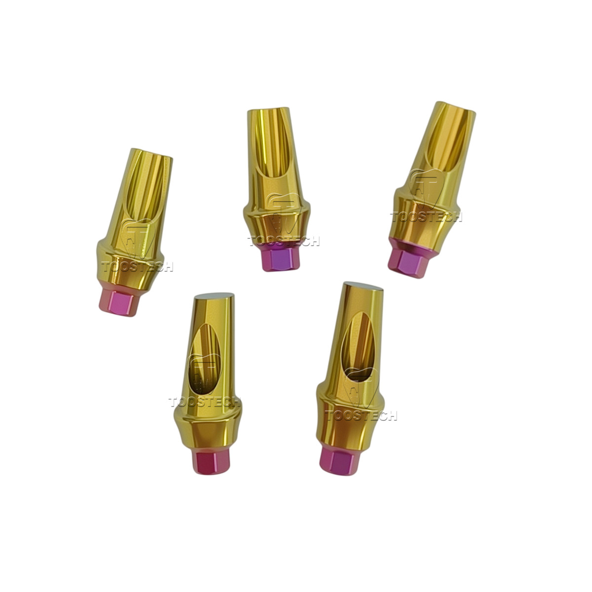 1/6/10/20pcs Anatomic Angled abutment fits to MIS Seven SP 15/25 degree D4.8