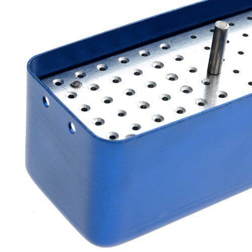 Dental 72 Holes Endo Endodontic Files Box Autoclavable Case Holder Disinfection