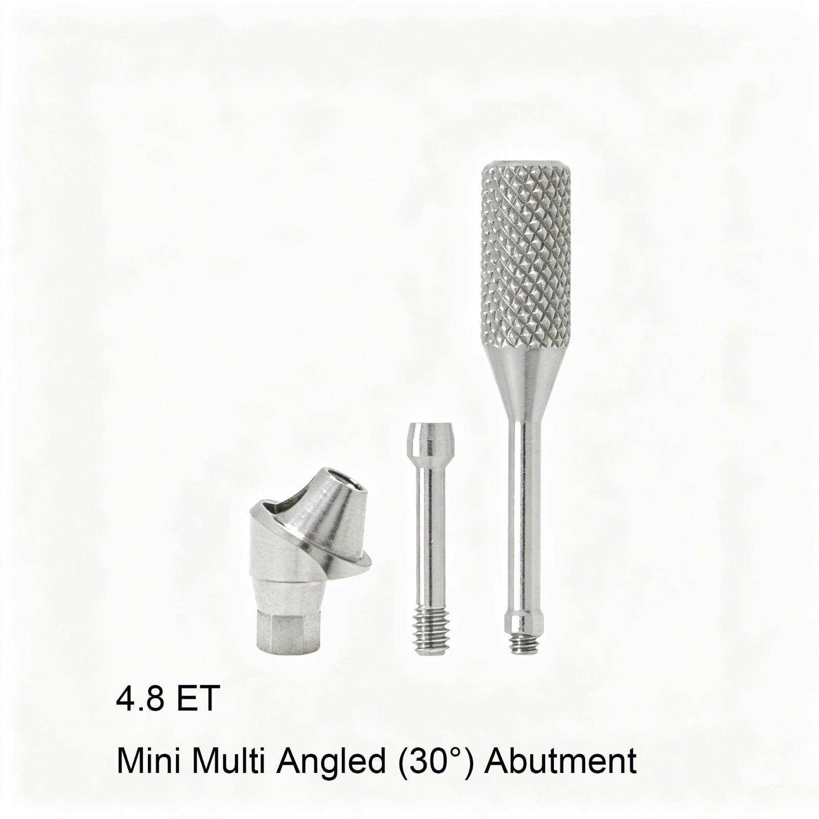 Dental Multi unit Angled abutment D4.8mm MUA 17/30/45° fits Hiossen Osstem M/R
