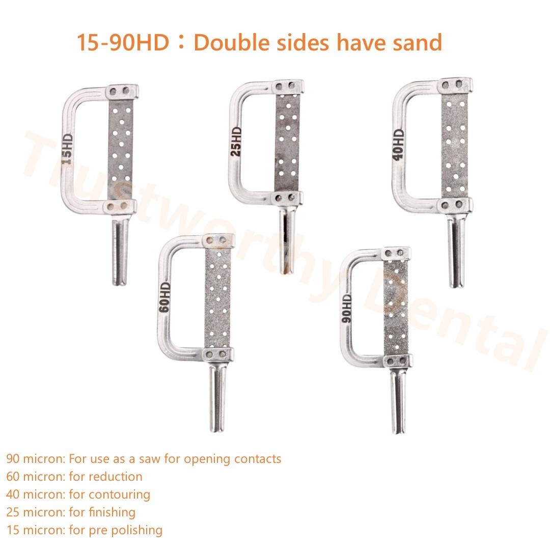 1set Dental Ortho Interproximal Enamel Reduction IPR Automatic Strip 15-90HD