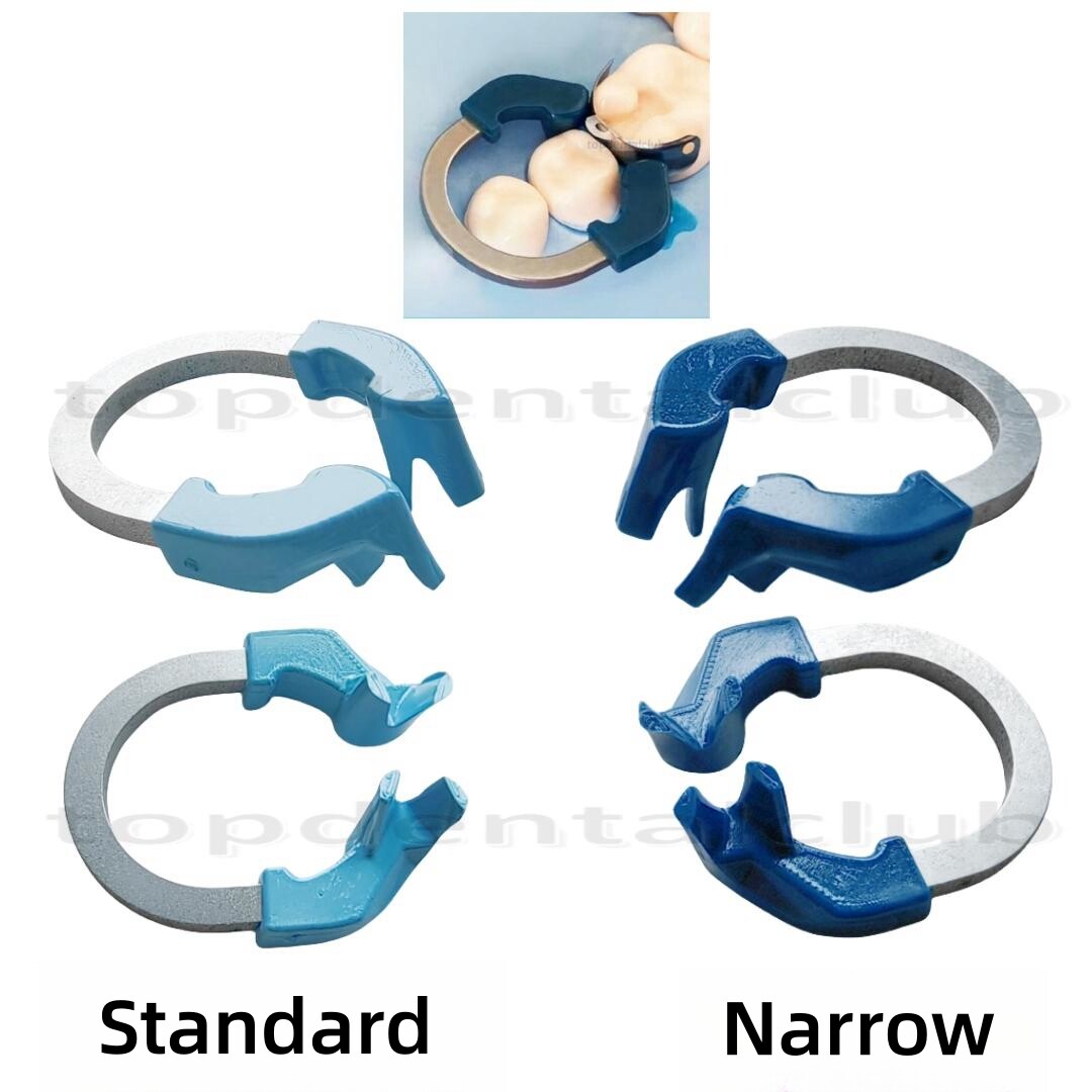 Dental Matrix Bands Ring Sectional Matrice Clamp Fit System