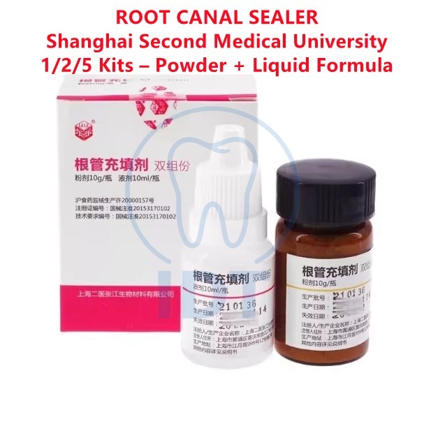 Shanghai Second Medical Root Canal Sealer, Antibacterial Paste Kit